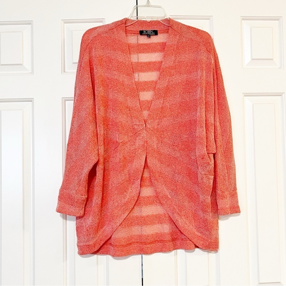 Robin Artizan Signature Open Front Cardigan. Made in Canada. One Size (M/L)
